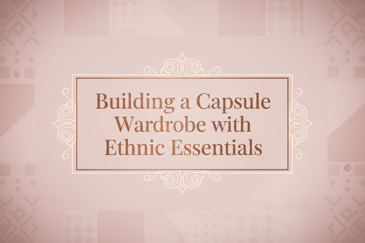Building a Capsule Wardrobe with Ethnic Essentials