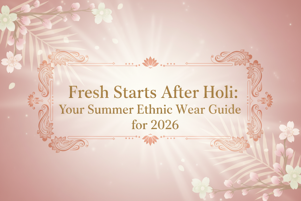 Fresh Starts After Holi: Your Summer Ethnic Wear Guide for 2026