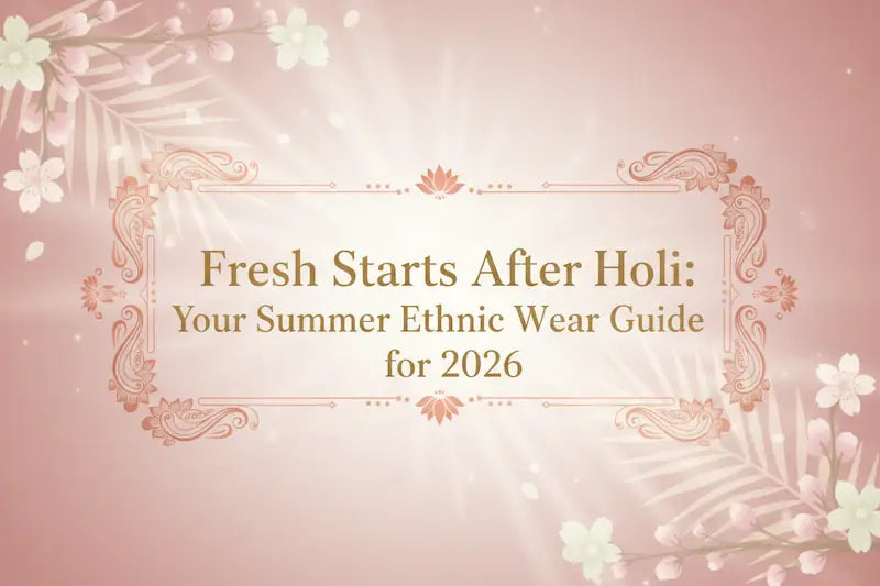 Fresh Starts After Holi: Your Summer Ethnic Wear Guide for 2026