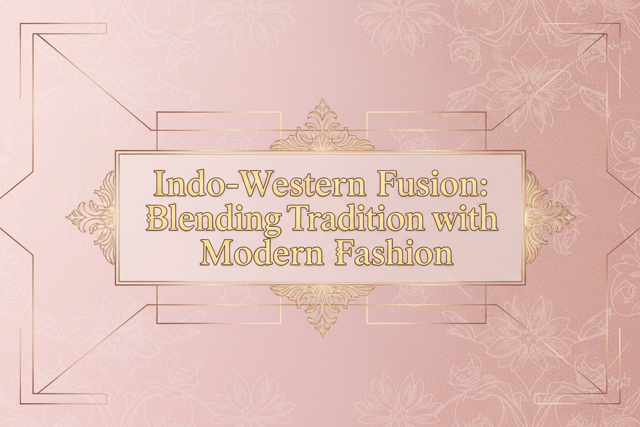 Indo-Western Fusion: Blending Tradition with Modern Fashion