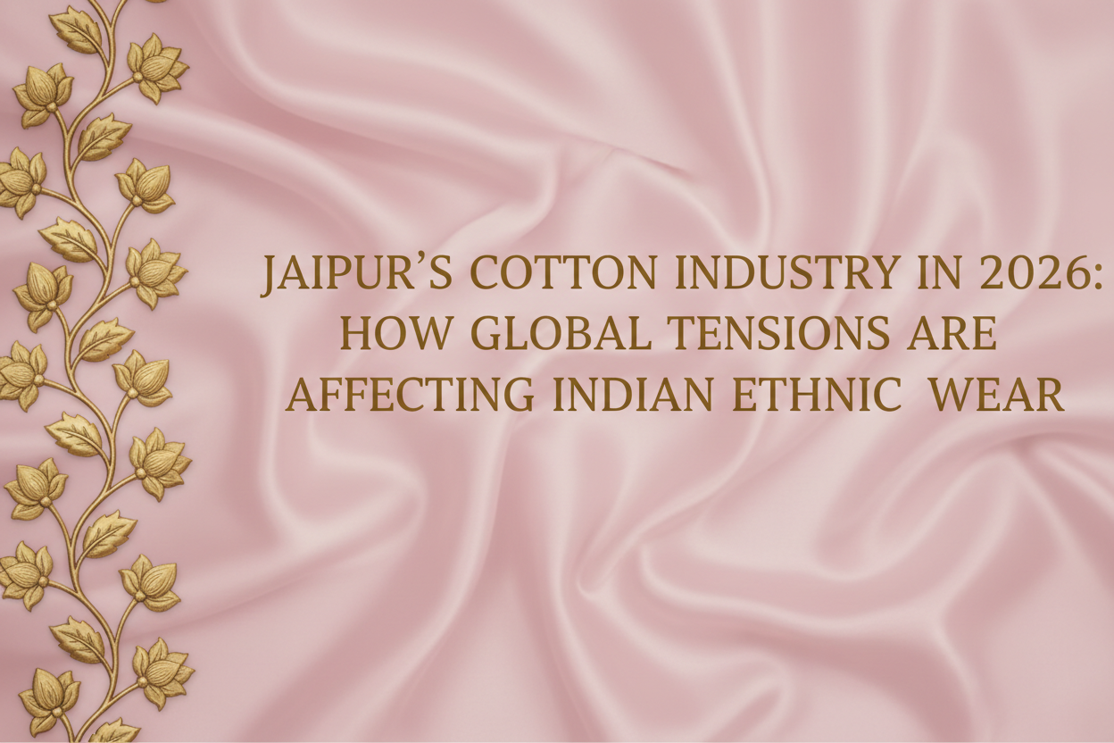 Jaipur's Cotton Industry in 2026: How Global Tensions Are Affecting Indian Ethnic Wear