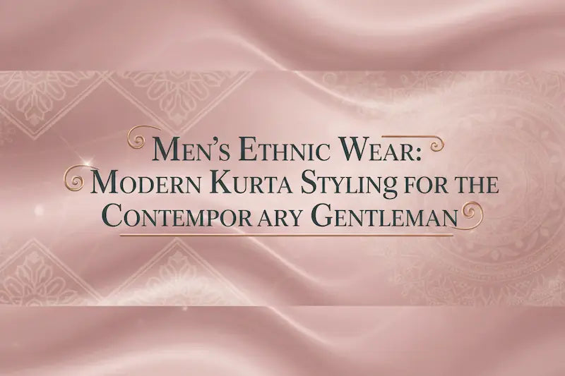 Men's Ethnic Wear: Modern Kurta Styling for the Contemporary Gentleman
