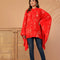 Ruby Red High-Low Kurti